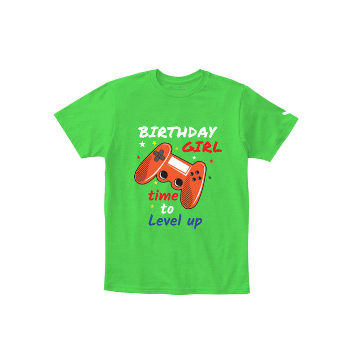 Time to Level Up Birthday T-shirt Girls - Just Adore