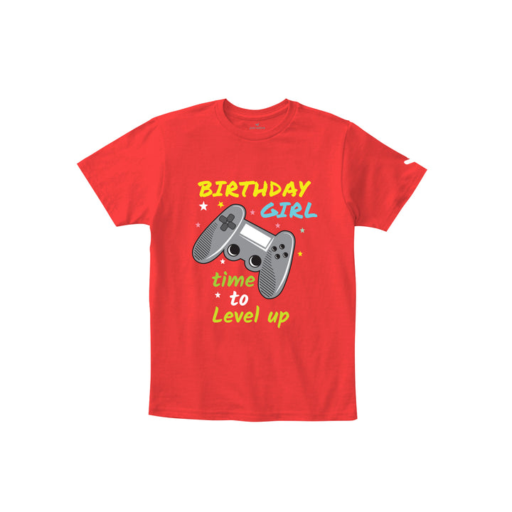 Time to Level Up Birthday T-shirt Girls - Just Adore