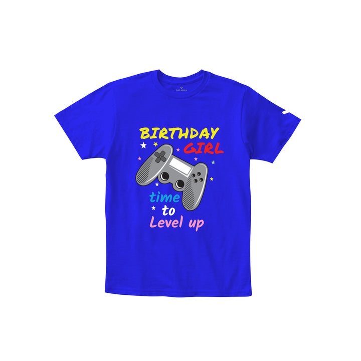 Time to Level Up Birthday T-shirt Girls - Just Adore