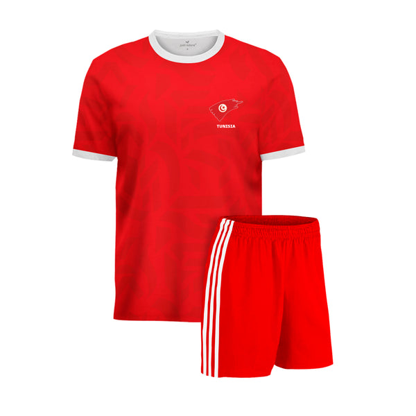 Tunisia Football Team Fans Jersey Set - Just Adore