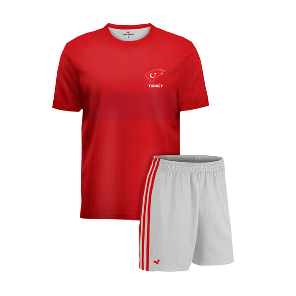 Turkey Football Team Fans Away Jersey Set - Just Adore