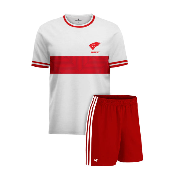 Turkey Football Team Fans Home Jersey Set - Just Adore