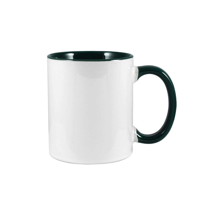 Two-Tone Ceramic Mug, Blank - Just Adore