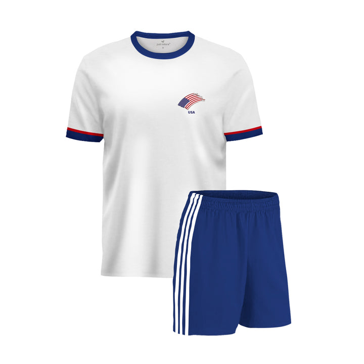 USA Football Team Fans Home Jersey Set - Just Adore