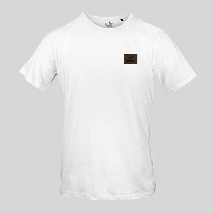 Adore Leather Badge T-shirt - Just Adore