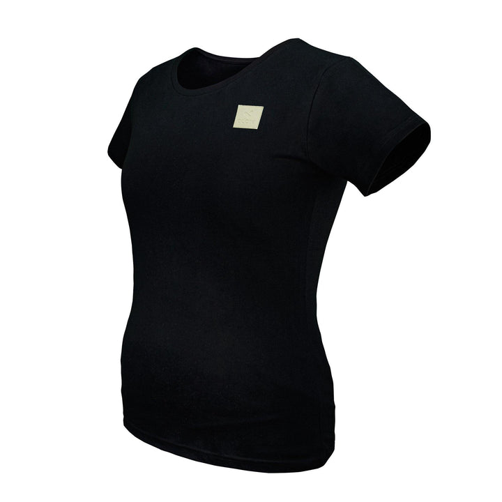 Adore Leather Badge Tee - Just Adore