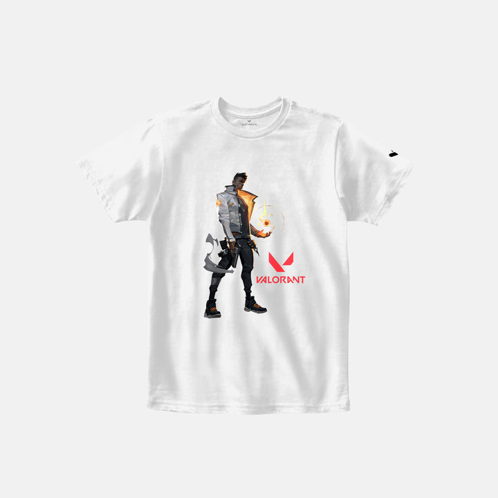 Valorant Character Phoenix Kids Tshirt - Just Adore