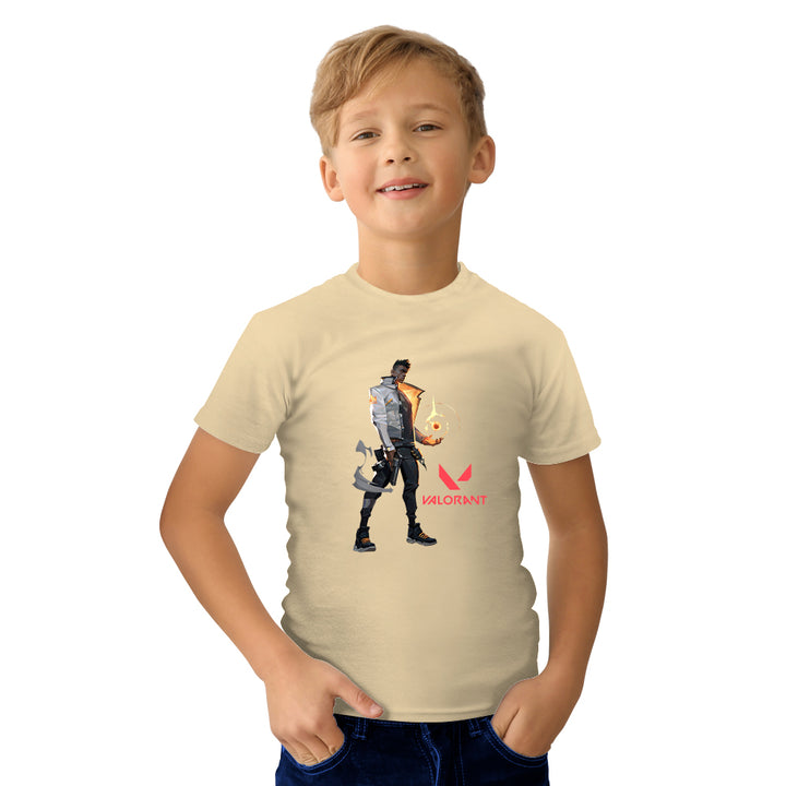 Valorant Character Phoenix Kids Tshirt - Just Adore