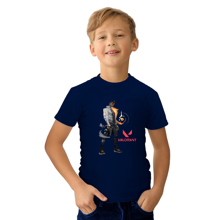 Valorant Character Phoenix Kids Tshirt - Just Adore