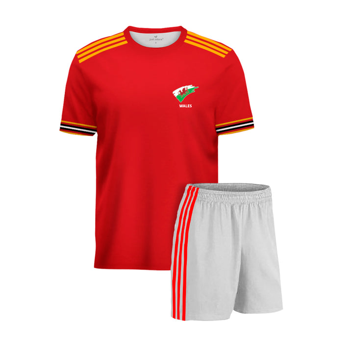 Wales Football Team Fans 2021 Jersey Set - Just Adore