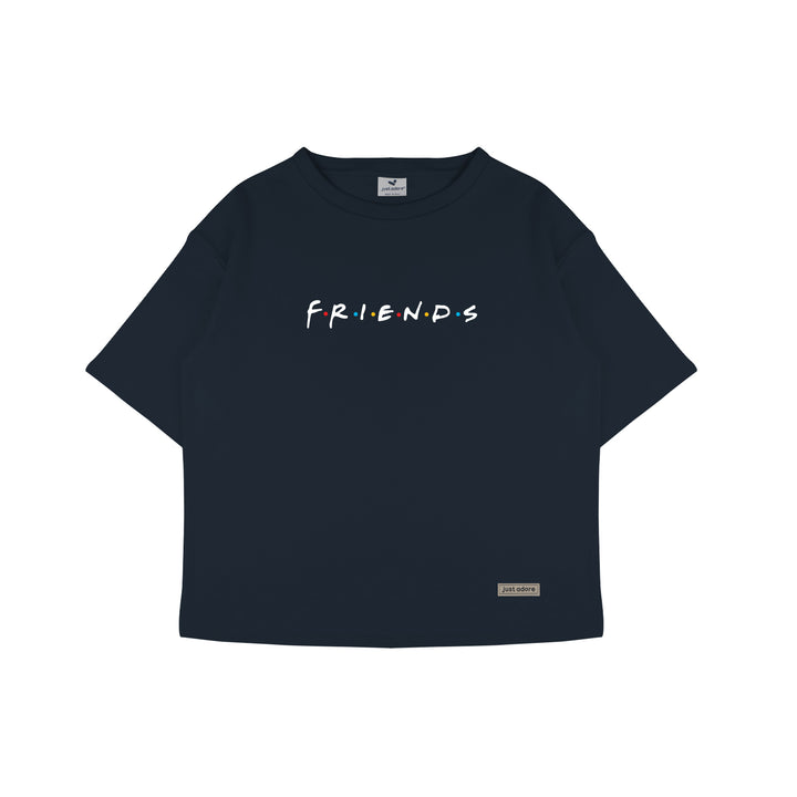 Oversized Women Friends Tshirt - Just Adore