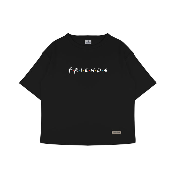 Oversized Women Friends Tshirt - Just Adore