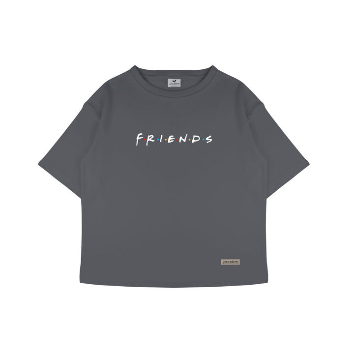 Oversized Women Friends Tshirt - Just Adore