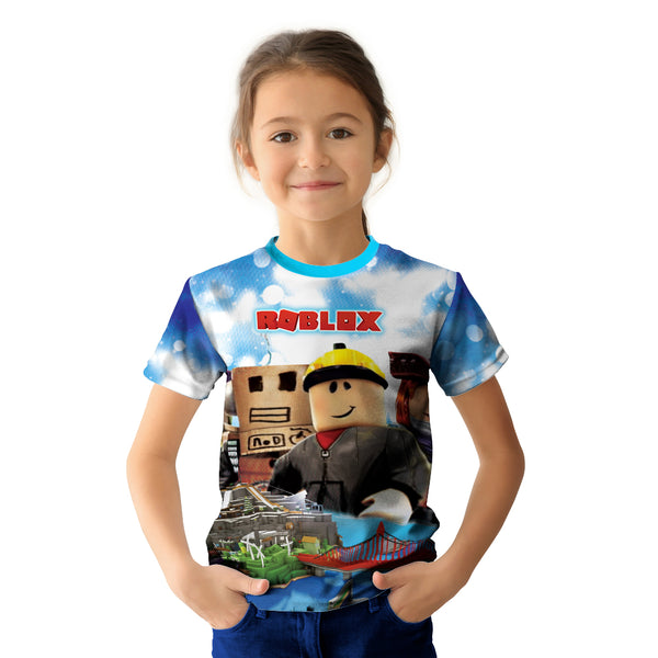 Roblox Gaming Printed Tshirt for Kids - Just Adore