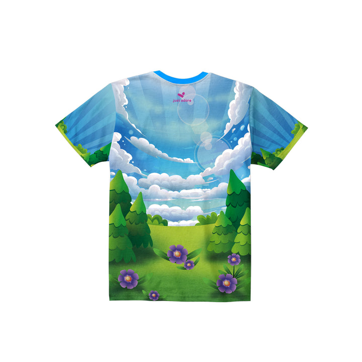 Super Mario Multicolor Printed Kids Tshirt - Just Adore