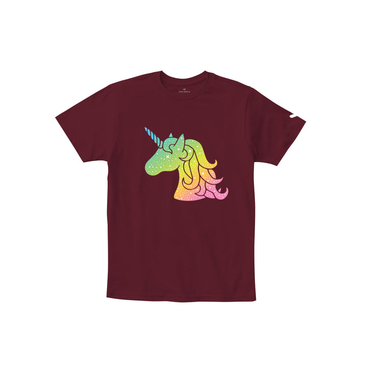 Rainbow Unicorn Kids Tshirt - Just Adore