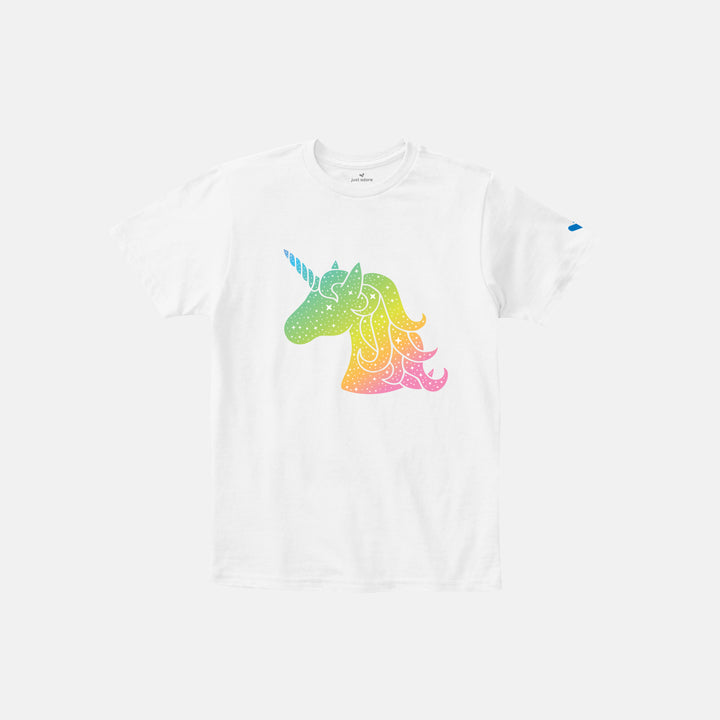 Rainbow Unicorn Kids Tshirt - Just Adore