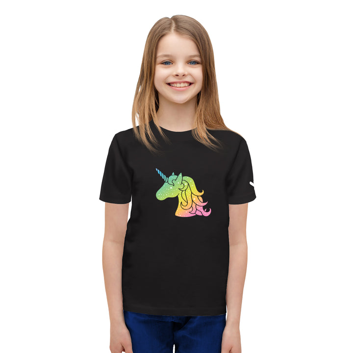Rainbow Unicorn Kids Tshirt - Just Adore