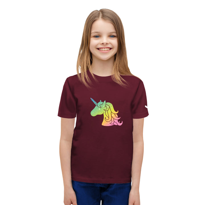 Rainbow Unicorn Kids Tshirt - Just Adore