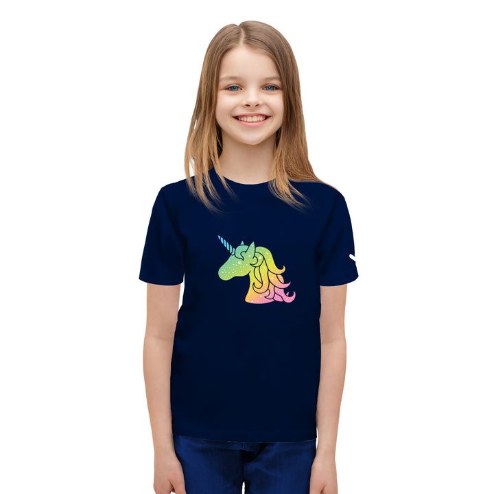 Rainbow Unicorn Kids Tshirt - Just Adore